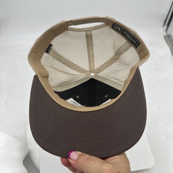 Gypsy Road Brewing Company Snapback Trucker Hat Cap Brown - Picture 8 of 11